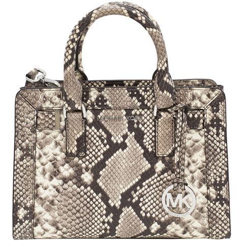 michael kors black snakeskin shoulder bag|Michael Kors snake print wallet.